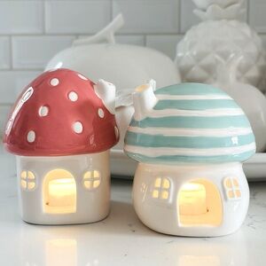 Target Bullseye’s Light Up Ceramic Mushrooms